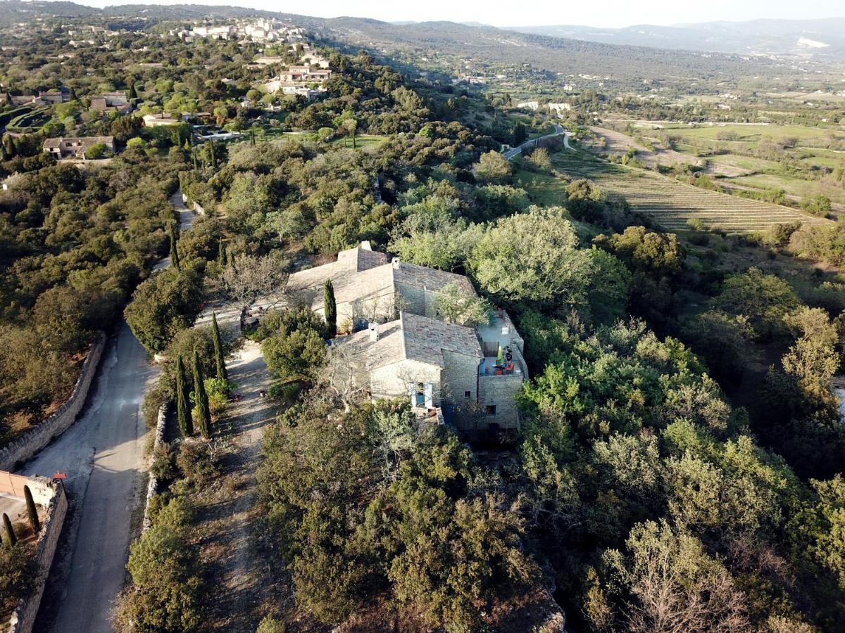 Apartamento Bastide au coeur du Lubéron Gordes Exterior foto