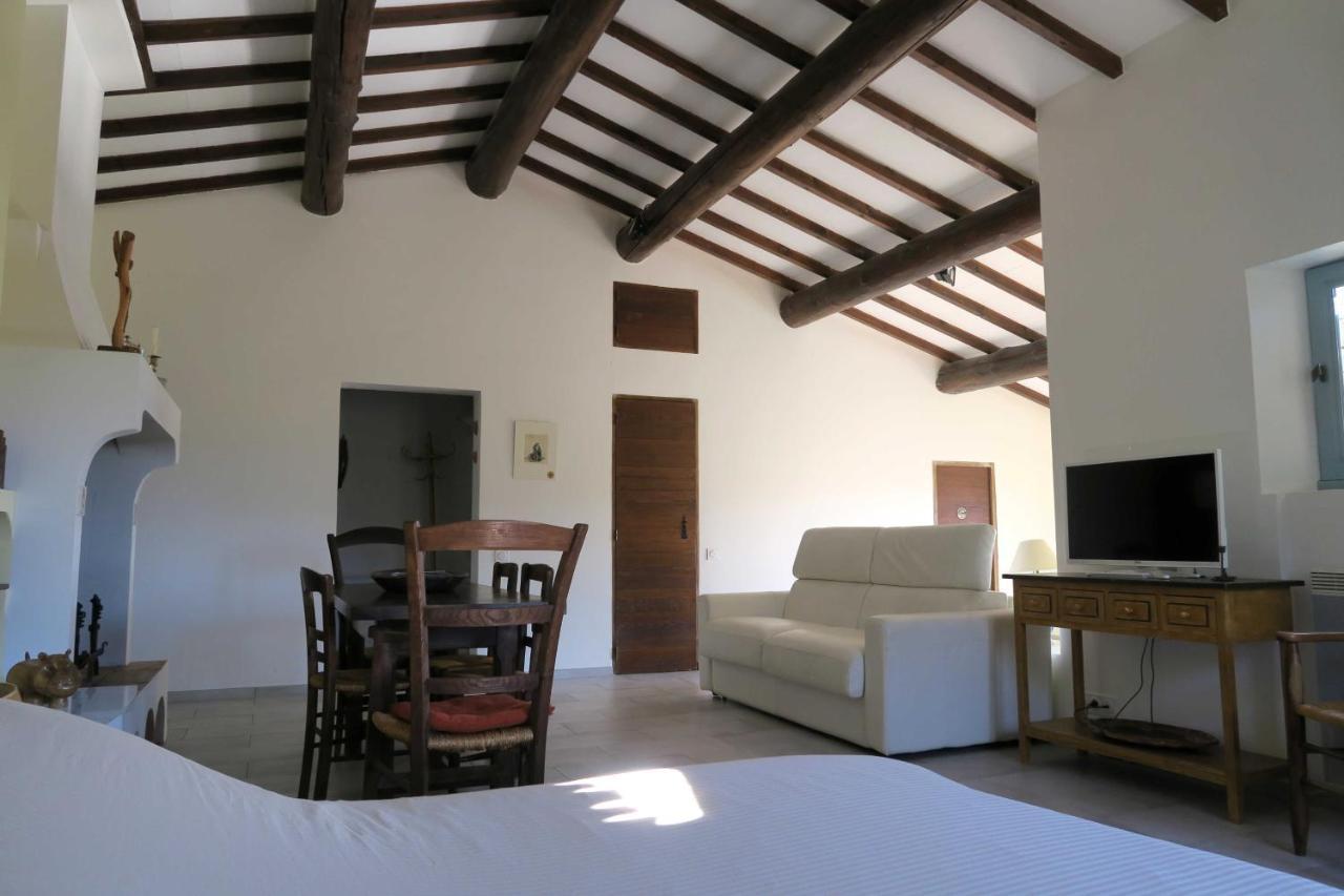 Apartamento Bastide au coeur du Lubéron Gordes Exterior foto