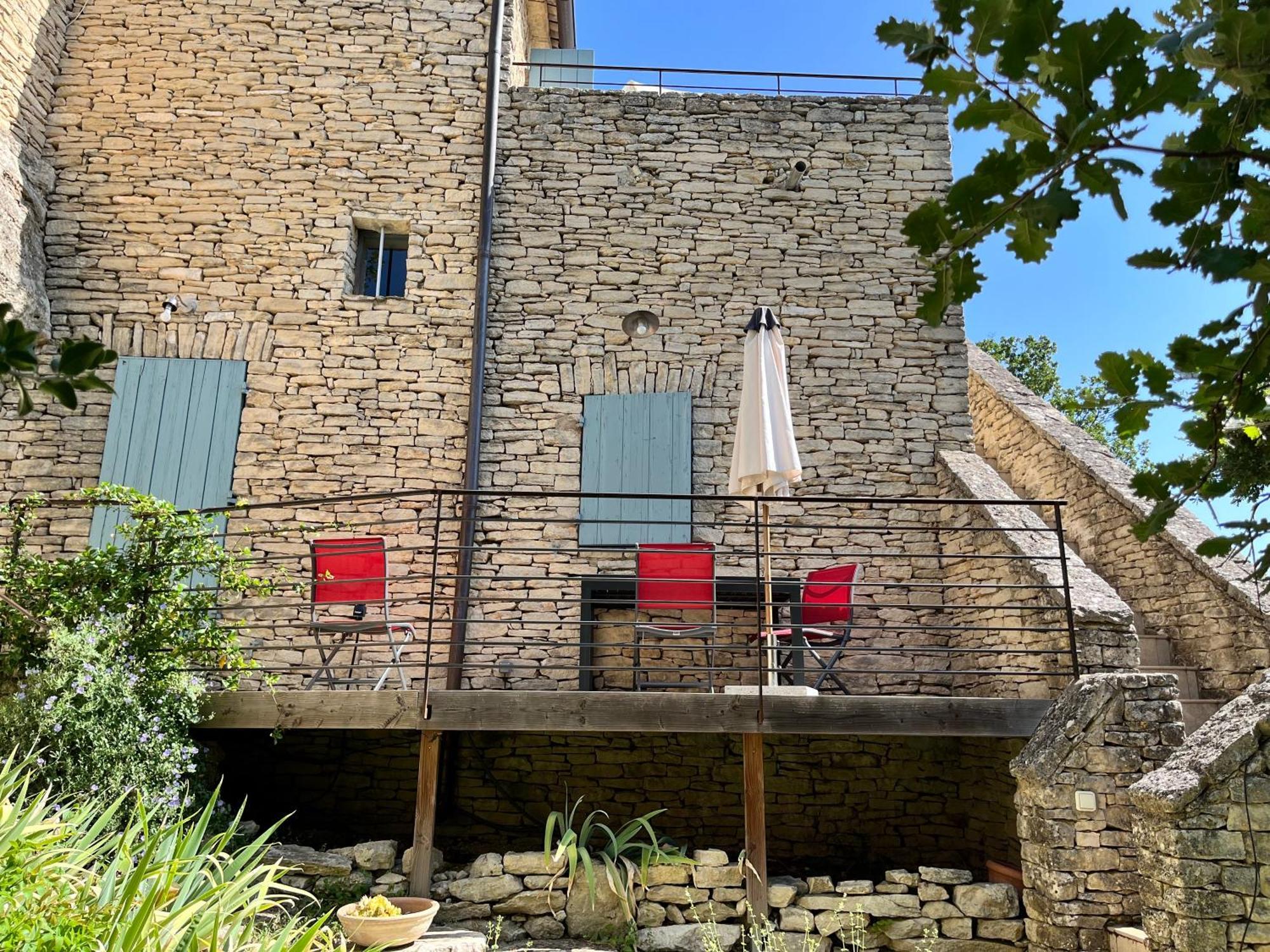 Apartamento Bastide au coeur du Lubéron Gordes Exterior foto